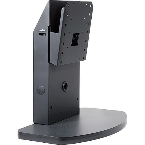 Peerless PLT-BLK Flat Panel Tabletop Stand for 30" - 50" Flat Screens - Black